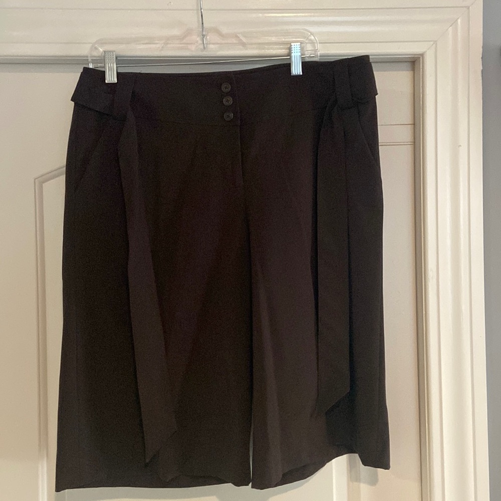 Ann Taylor, brown dress shorts